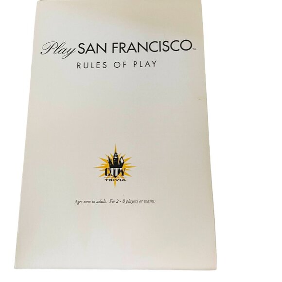 Play San Francisco Definitive City Trivia Board Game Collectible Gift - Picture 2 of 13